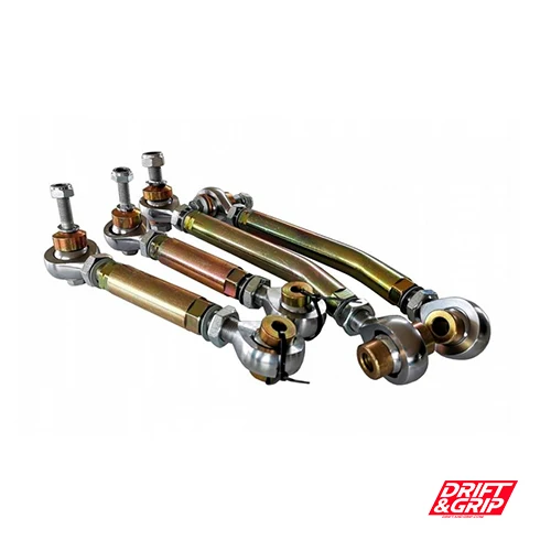 BRAZOS DE SUSPENSIÓN TRASERA REGULABLES CON UNIBALL PARA BMW E39 Y E60 met CE-Keurmerk
