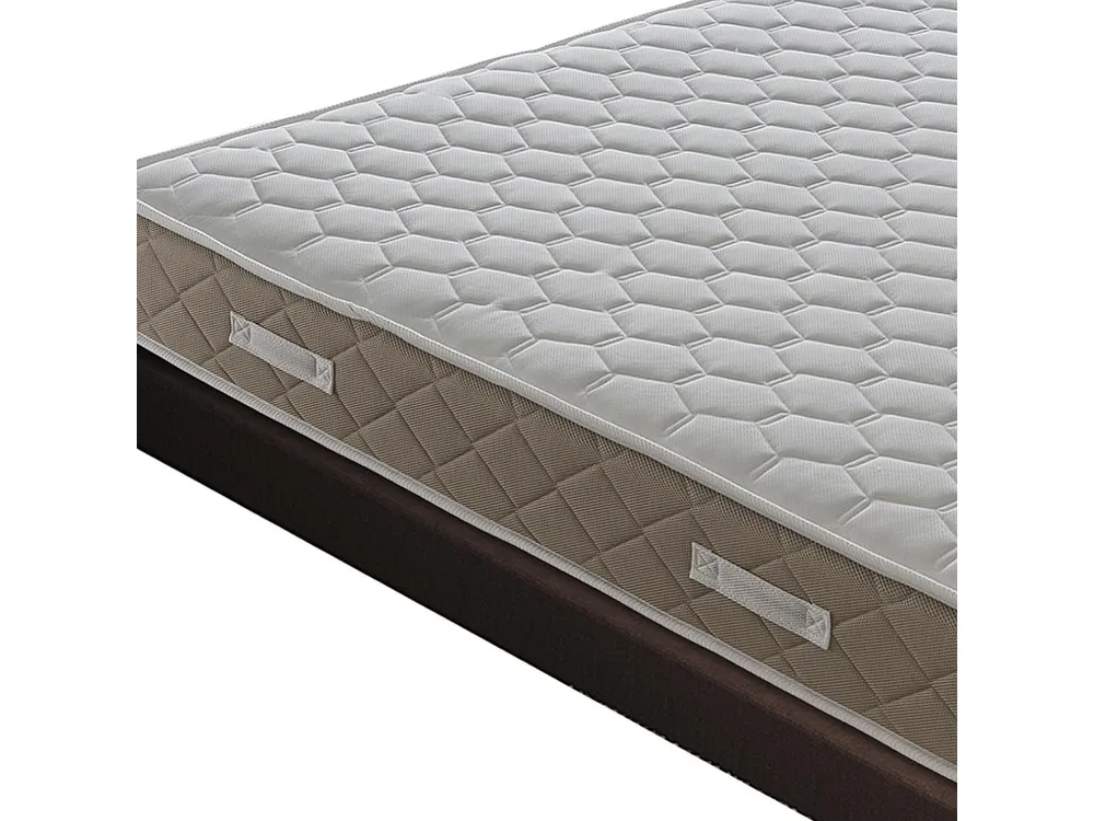 Pocketvering- en traagschuimmatras, Verguld Relax, hoogte 25 cm, memory gel 4 cm 80 x 200 cm
