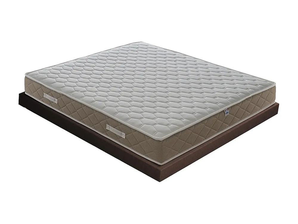 Pocketvering- en traagschuimmatras, Verguld Relax, hoogte 25 cm, memory gel 4 cm 180x200 cm
