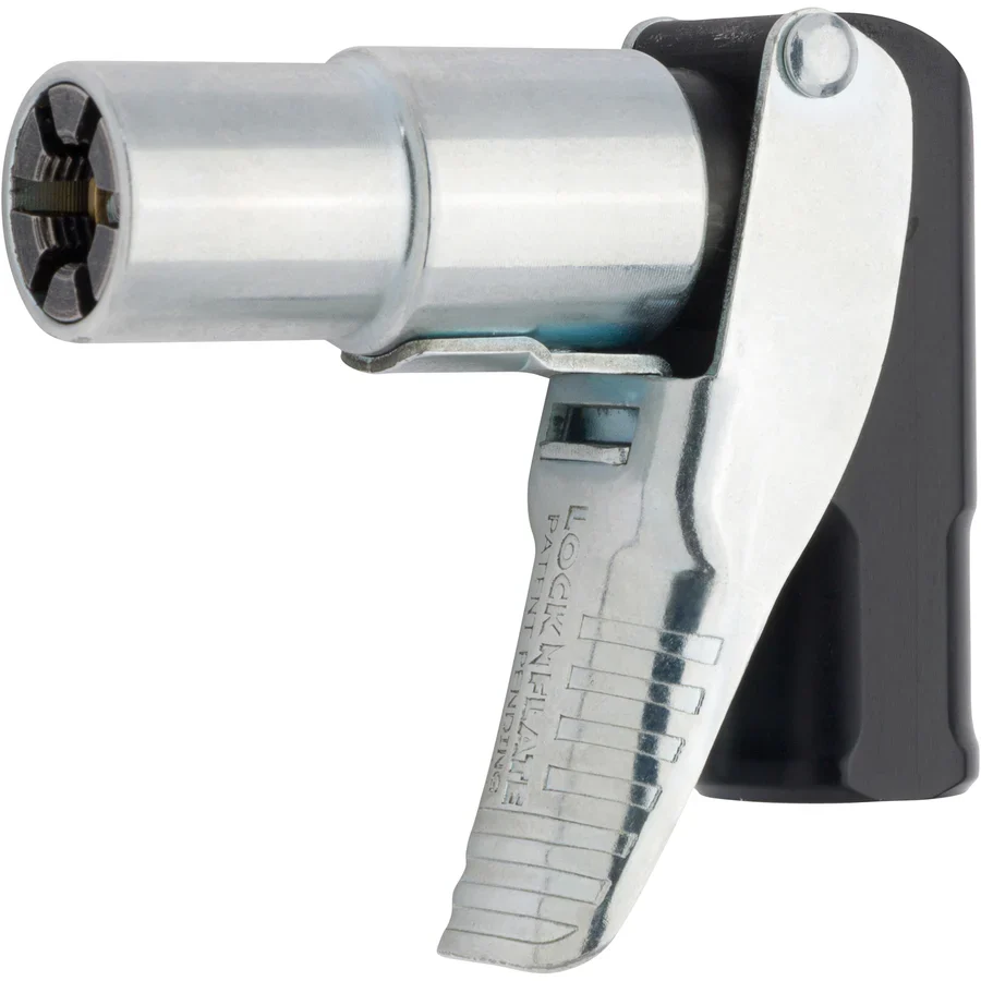 Verwijderbare kogel LOCKNLUBE LOCKNFLATE 90-Degree Air Chuck - OPEN