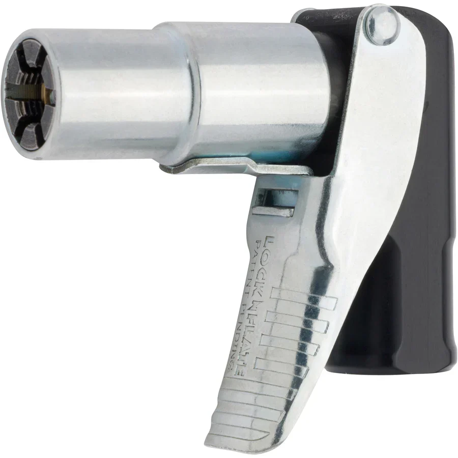 Verwijderbare kogel LOCKNLUBE LOCKNFLATE 90-Degree Air Chuck - OPEN