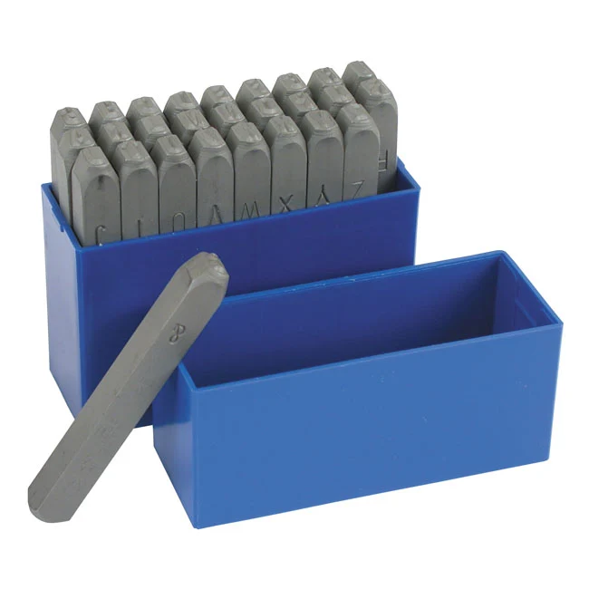 Professionele Zware Uitvoering Troquel Letras Para Chasis Multi-compatibel Letter Punch Set