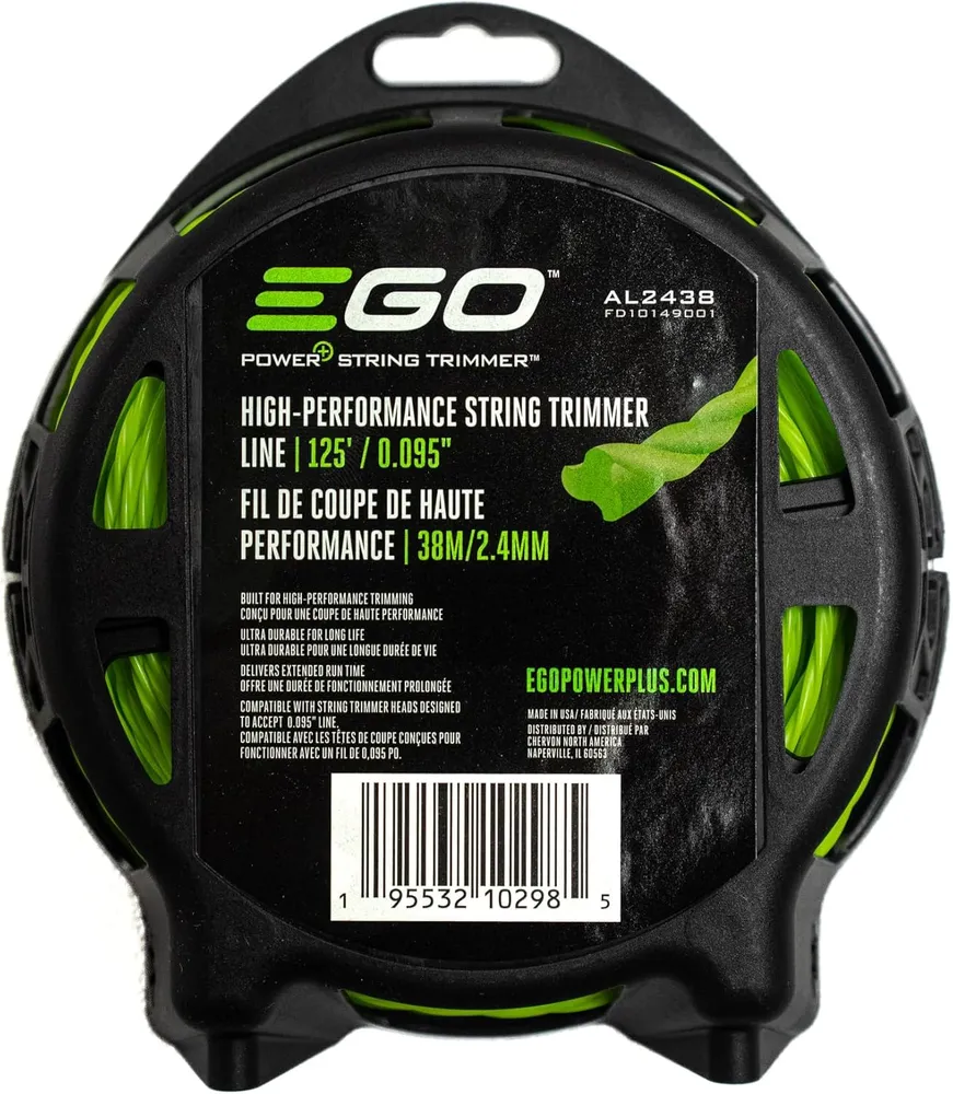 EGO Power+ AL2438 High Performance Twisted Trimmer Line 0.095" x 125'