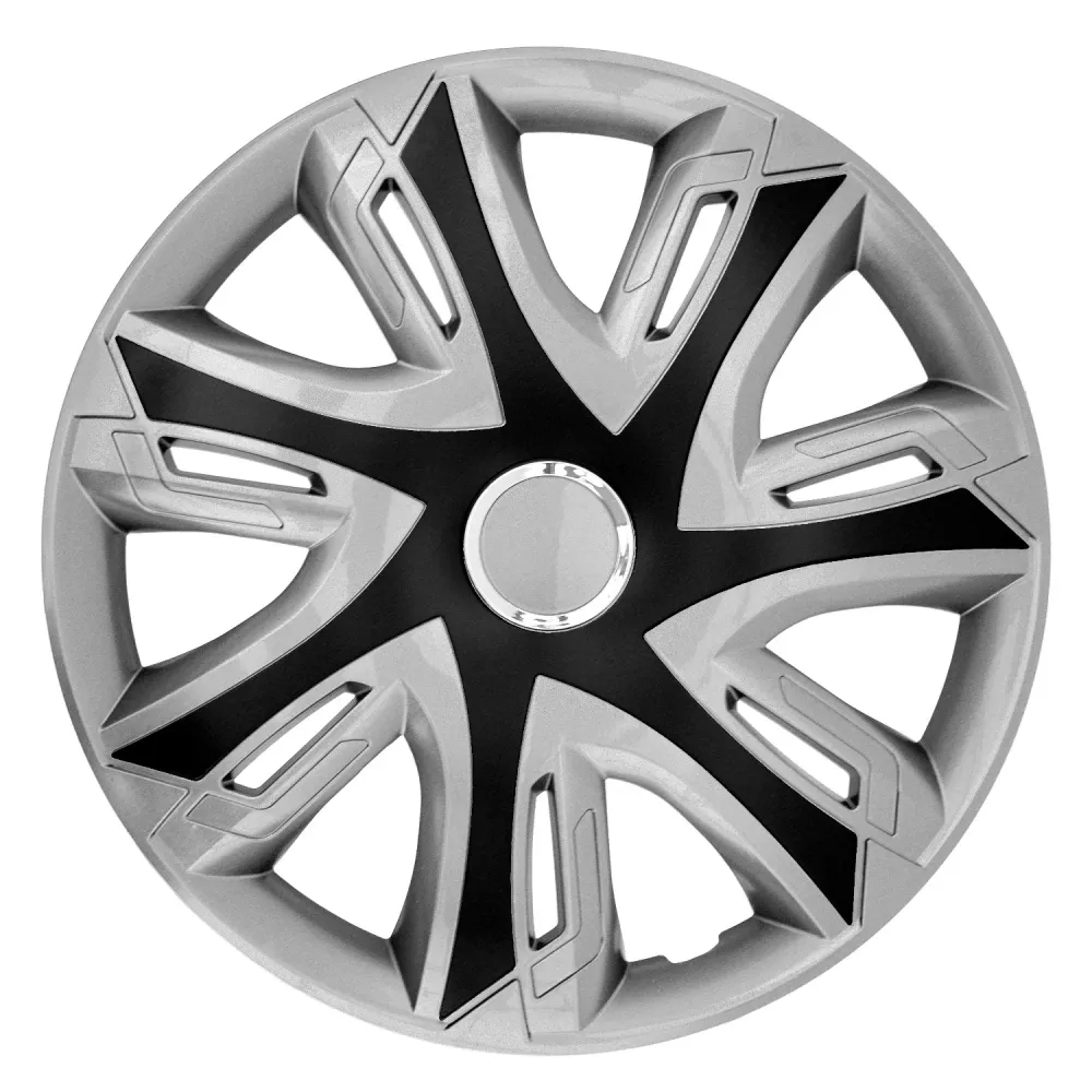 NRM 15" wieldoppen Trims Set 4 PCS weerbestendig Veelzijdig zilver
