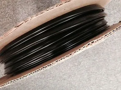 Universal Black 5/8" Wide Wheel Well Mouldings w/ Lip - Car, Truck - Foot