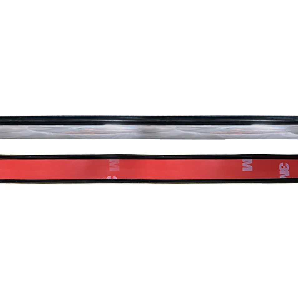 Universeel 5/8" Wide Wheel Well Mouldings Chrome and Black Lip - Foot