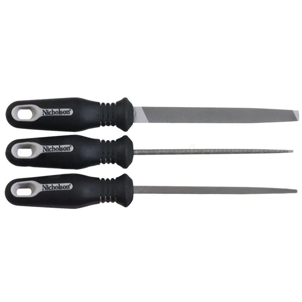 Gasdruk schokdemper Apex Tool Group 3-File Pack Ergo Handles