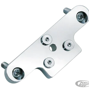 GZP Chrome 3-hole license plate mount bl Harley-Davidson