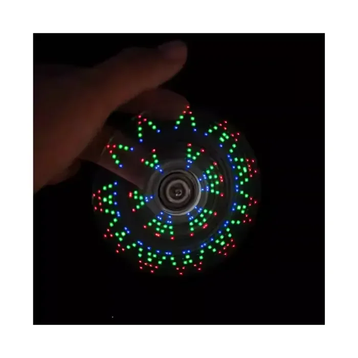 LED Tri-Leaf Finger Tip Gyroscope DIY Electronic Kit met Garantie