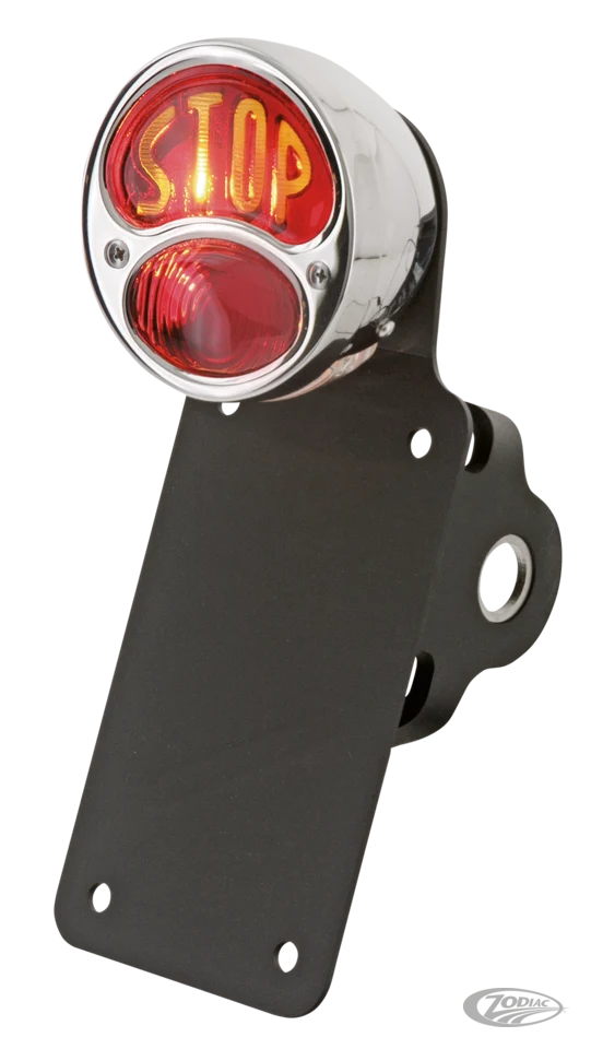 NSC 33 taillight w/lic plate shock mount Harley-Davidson