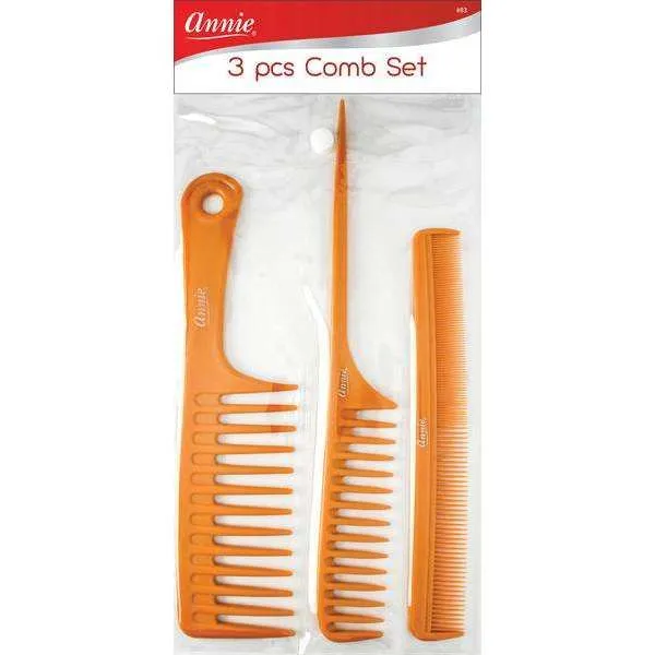 Rubber silentblok Annie Comb Set 3Ct Bone