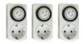 Set 3 mechanical timers - SCH socket met Garantie