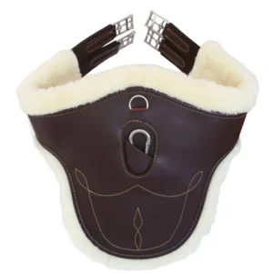 Sheepskin Stud Girth Cappuccino 53"