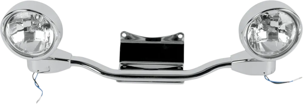 SHOW CHROME ELLIPTICAL DRIVING LIGHT KITS LIGHTBAR ELLIP VT1100 3.5