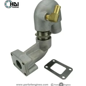 Yanmar 1GM Roestvrij staal Steel Exhaust Outlet