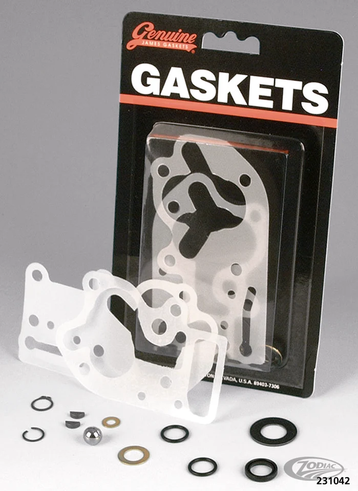 Oil pump gasket kit BT68-80 MYLAR Harley-Davidson voor APK-keuring