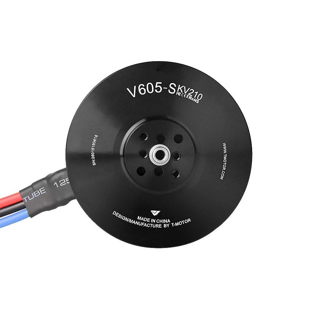 T-motor V605-S KV210 Motor - 12S 8KG Thrust V Type Outrunner Brushless Motor Multirotor Drone VTOL Quadrotor
