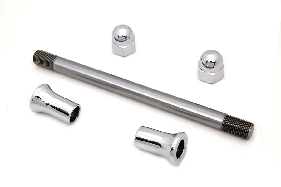 5/8" Universal Chrome Front Axle Kit Harley-Davidson