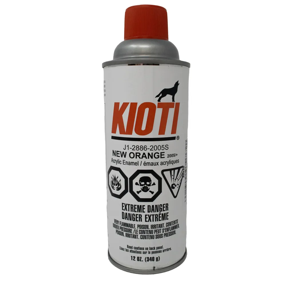 Kioti J1-2886-2005S NIEUW ORANGE PAINT (12 Oz. Spray)
