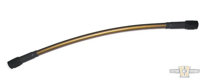 Ebony Goud Universal Brake Line Gold 16" Harley-Davidson met verstelbare koppeling