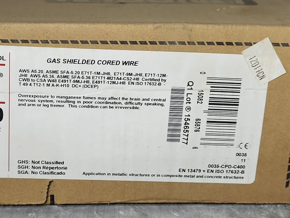 0.045" 33lb Flux-Cored Welding Wire ULTRACORE 712A80, ED031675