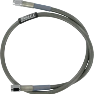 RUSSELL MULTI-COMPATIBEL BRAIDED STAINLESS STEEL BRAKE LINES SS DOT BRAKE LINE 23"W/CL