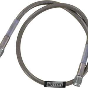 RUSSELL UNIVERSAL BRAIDED STAINLESS STAAL BRAKE LINES SS DOT BRAKE LINE 26"W/CL
