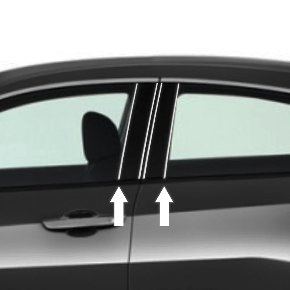 Universal Metaalglans Pillar Post Trim Roll - Fits All Models
