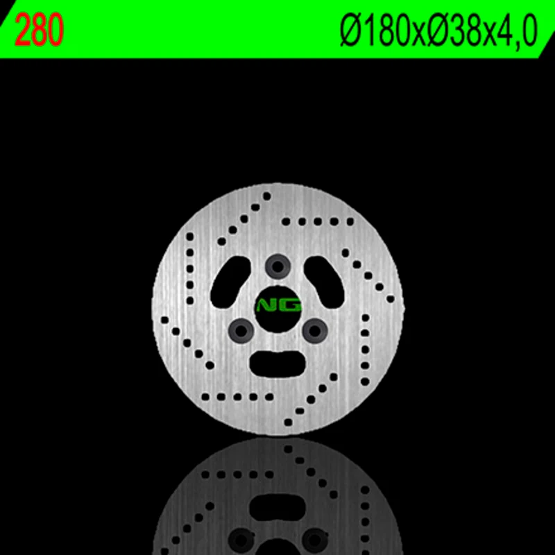 Disco de freno NG 280 Ø180 x Ø38 x 4