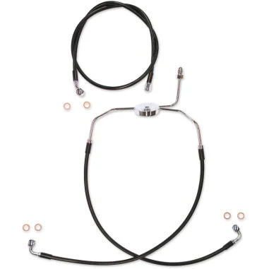 XR STAINLESS EXTREME RESPONSE FRONT DOT BRAKELINE KITS HARLEY-DAVIDSON