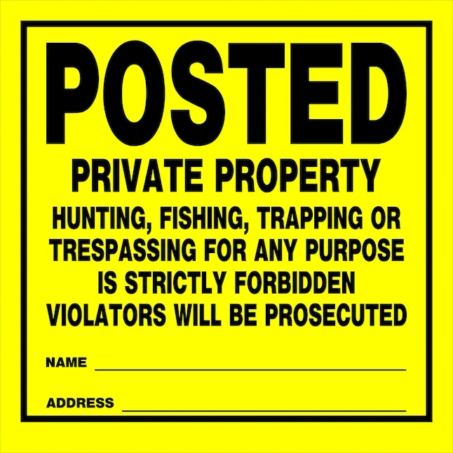 Hillman 11- x 11- Kunststof Do Not Enter Sign