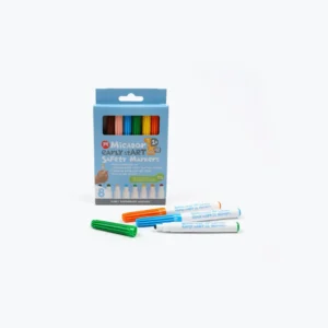Micador - Early Start Safety Markers (8 colores) met glassnijder