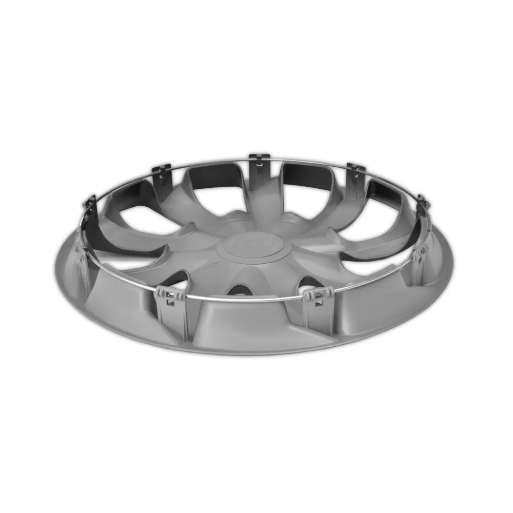 NRM QUAD SILVER 17'' / Wieldoppen - zilver - Bedekt met beschermende lak
