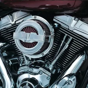 Air Cleaner Metaalglans Harley-Davidson met microvezeldoek