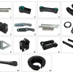 Kit de subida TECNIUM tipo 6 - Kawasaki Z650 voor parkeergarages