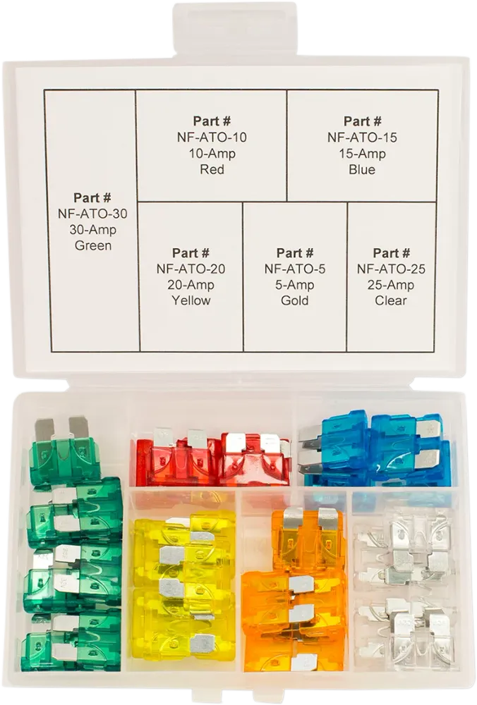 NAMZ FUSE KITS FUSE KIT ATO 40 PIECE voor auto's en aanhangers