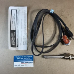 Oil Pan Heater Element 150W 120V, 22mm x 1.5 Thread, 8602859 Eenvoudig te programmeren