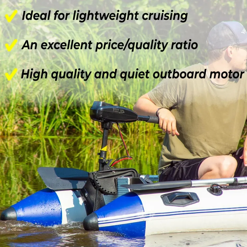 Deep Sea Electric Outboard Motor 86LBS (IPX7 waterproof)