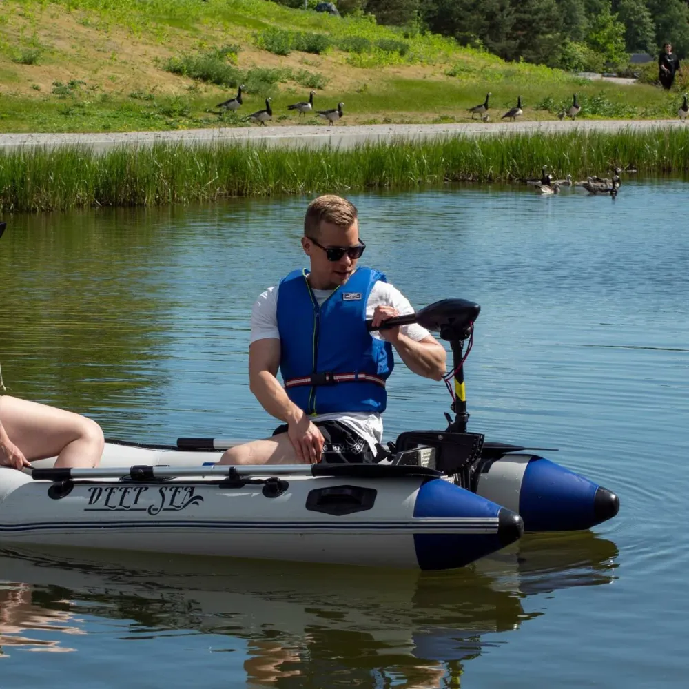 Deep Sea Electric Outboard Motor Cruise 86lbs compatible met Navionics
