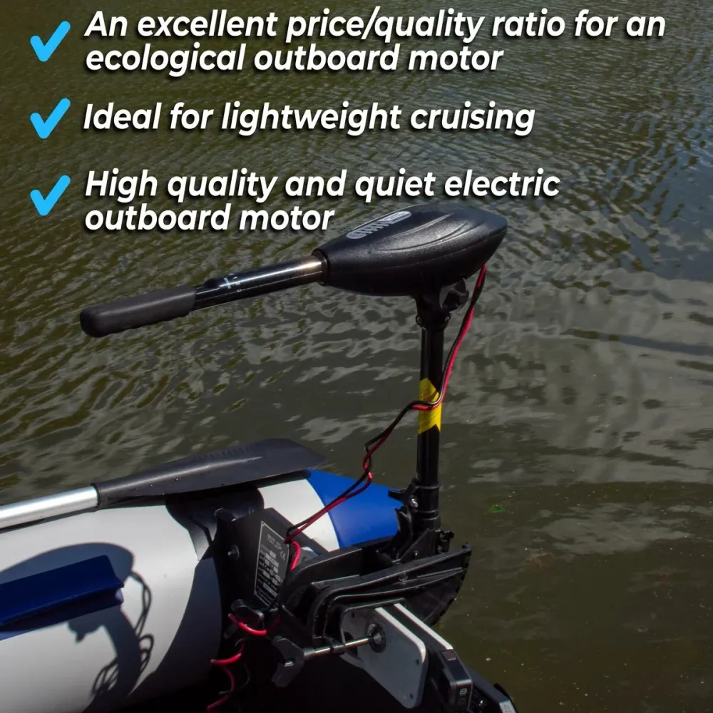 Deep Sea Electric Outboard Motor Cruise 86lbs compatible met Navionics