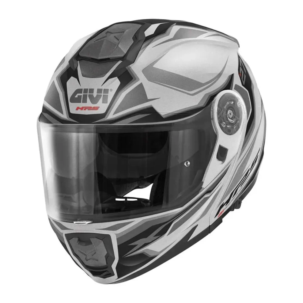Echolood GIVI X27 DIMENSIONS CASCO SAMENSTELBAAR DE MOTO NEGRO PLATA (DMT) Titan