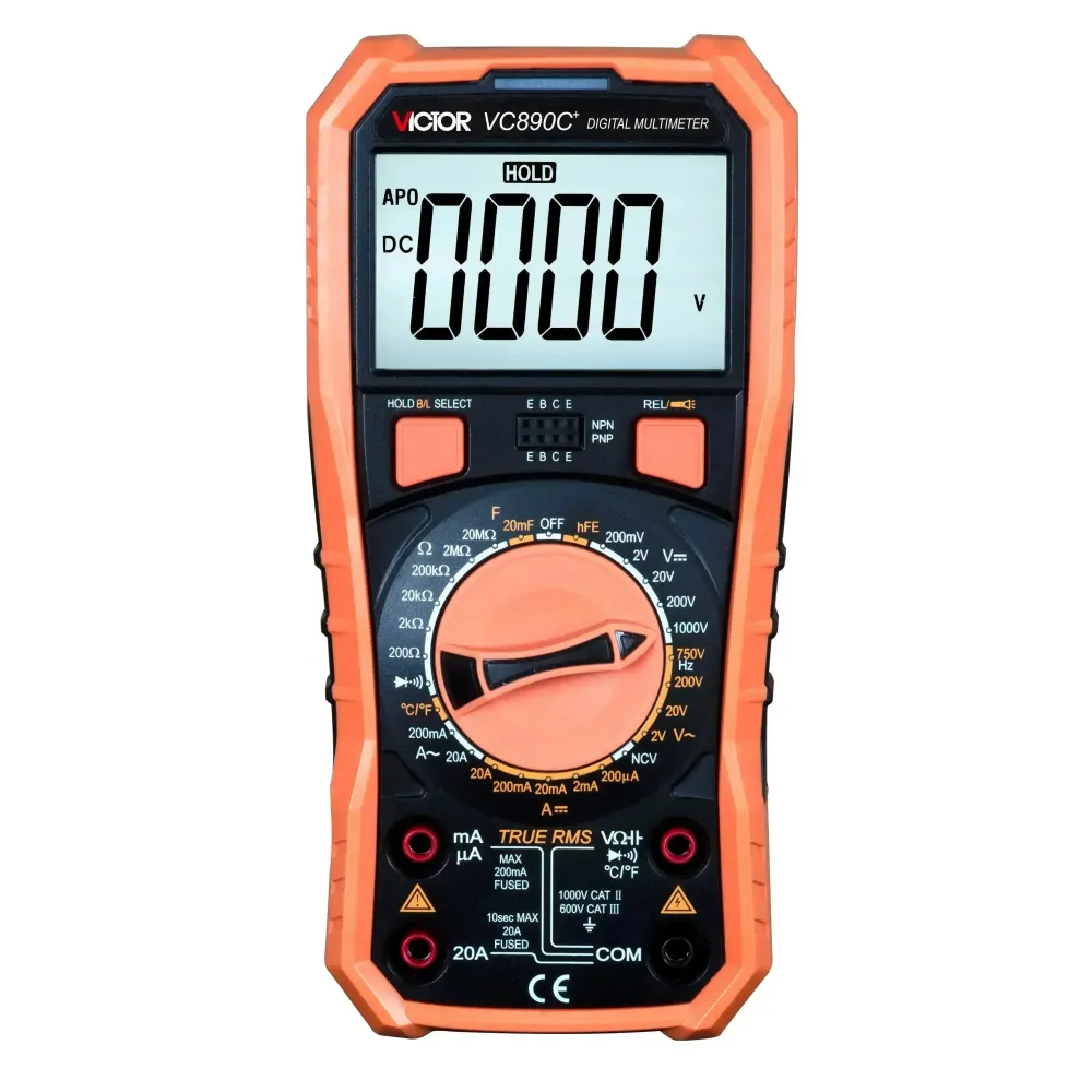 Radar VICTOR VC890C+ True RMS Numeriek DMM Multimeter