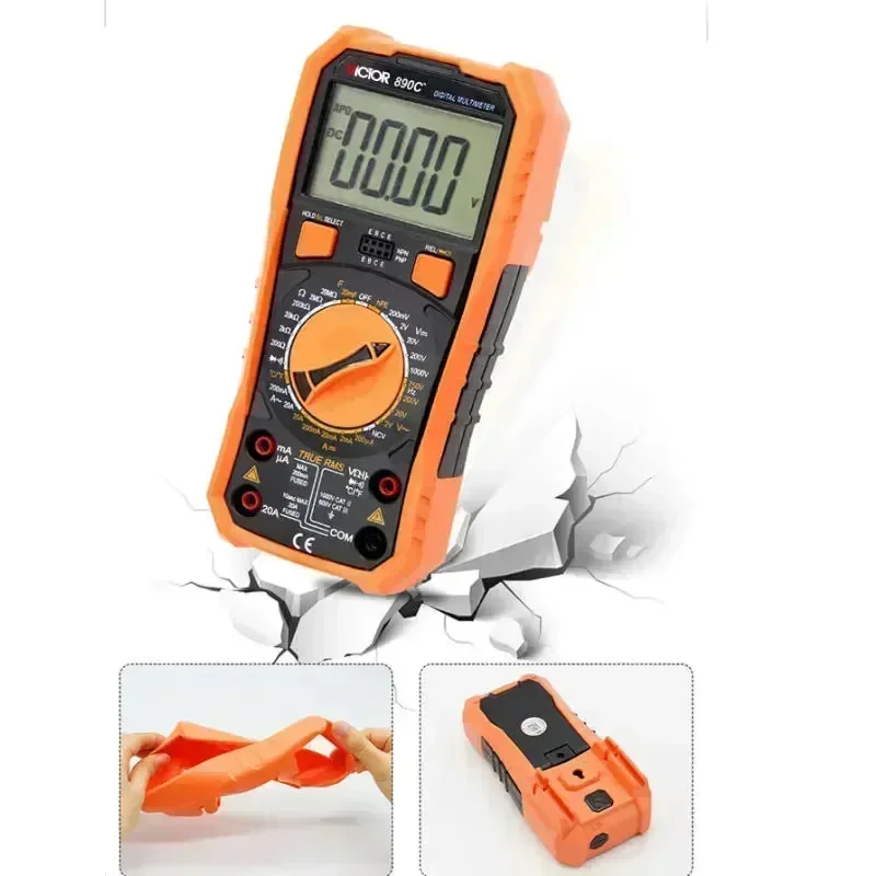VICTOR VC890C+ True RMS Digitaal DMM Multimeter