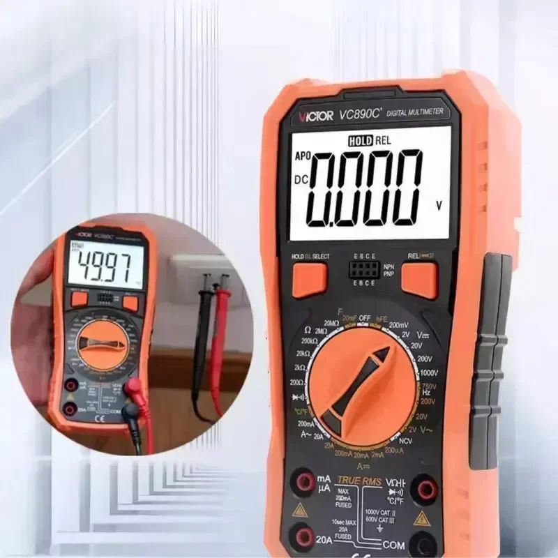 VICTOR VC890C+ True RMS Digitaal DMM Multimeter