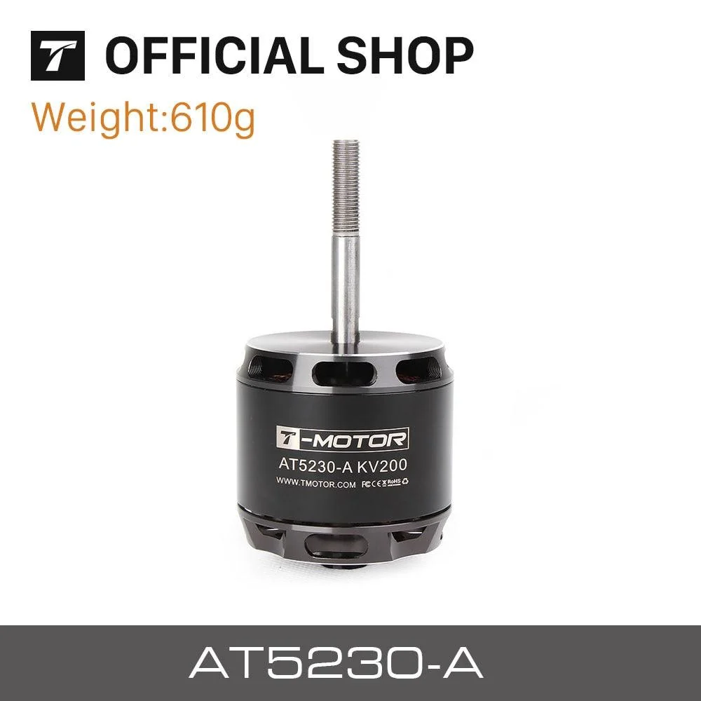 T-motor AT5230- KV200 Brushless Motor 25-30CC 610g Thrust RC FPV Fixed Wing Drone Airplane Aircraft Quadcopter Multicopter