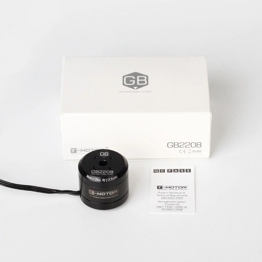 T-Motor GB2208 KV128 Gimbal Motor 3S 0.6KG Torsion Brushless Motor FPV/Aerial photography