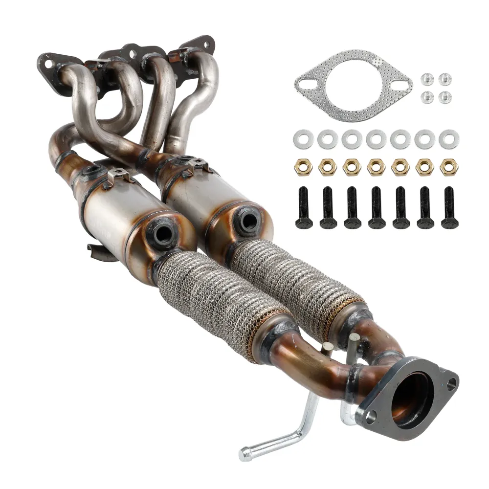 03/2007-07/2012 FORD MONDEO IV Saloon (BA7) 1.6 Ti Saloon Benzinekatalysator Typegoedgekeurd + montageset 1319161 1326272