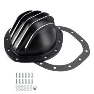 12-bouts zwarte aluminium differentieel-achterdeksel voor GM Chevy C10 8.75" vrachtwagen
