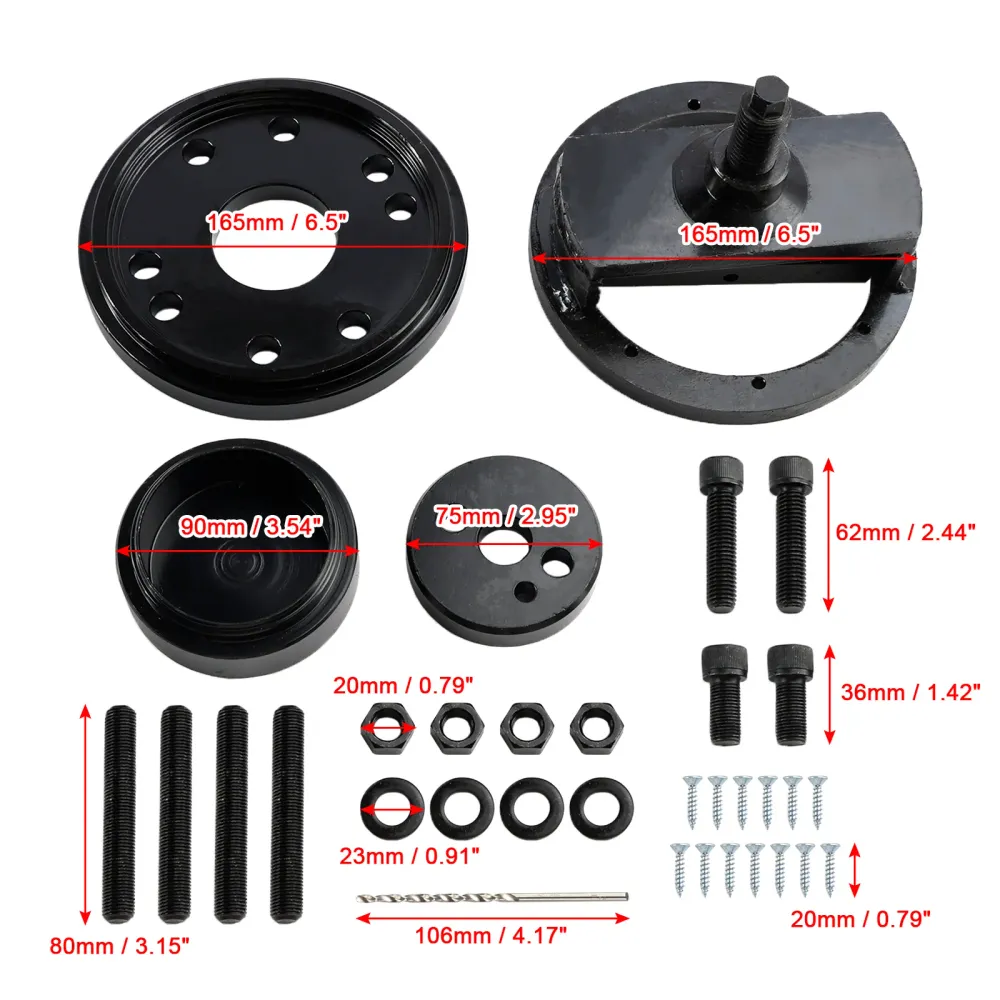 1989-2016 Cummins 3.9L 5.9L 6.7L Krukaskeerringverwijderaar voor en achter & Installatietool