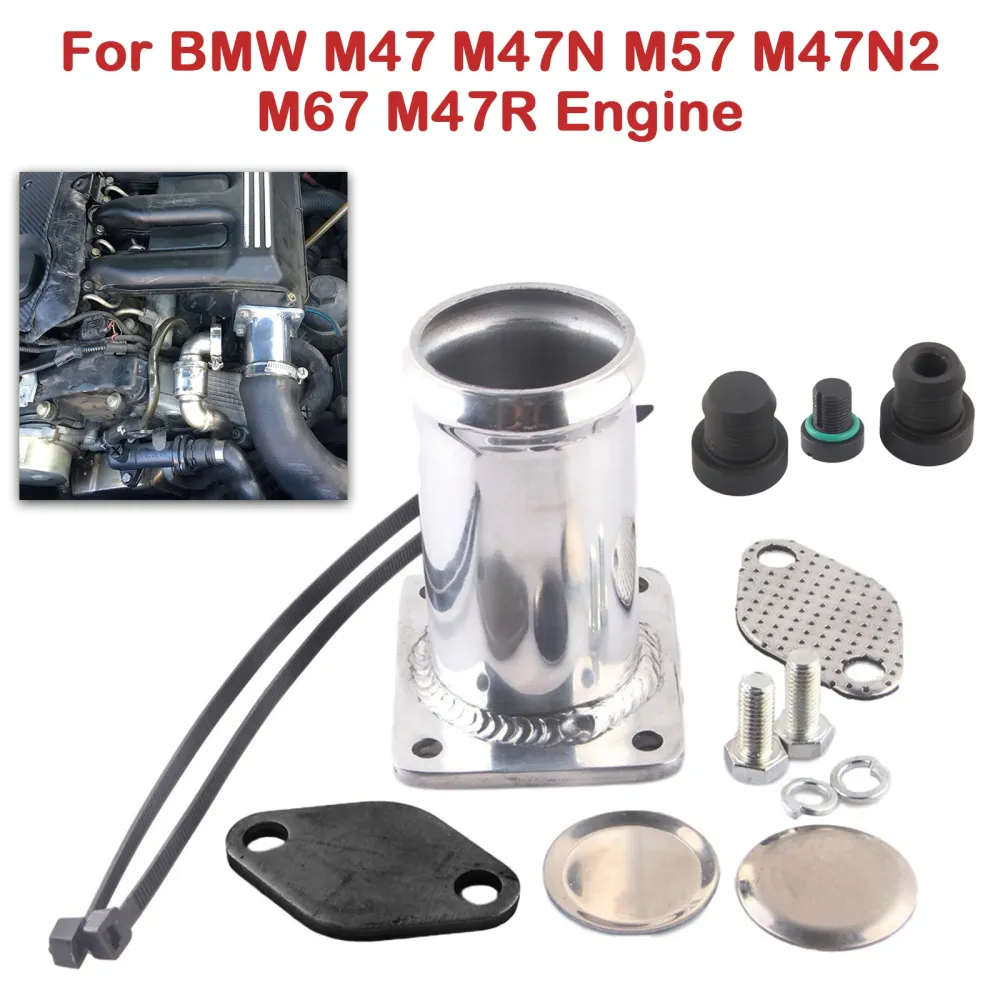 2003-2006 BMW 3-Serie E46 320cd EGR Verwijderen Blanking Blank Kit M47 M47N M57 M47N2 M67 M47R Motor